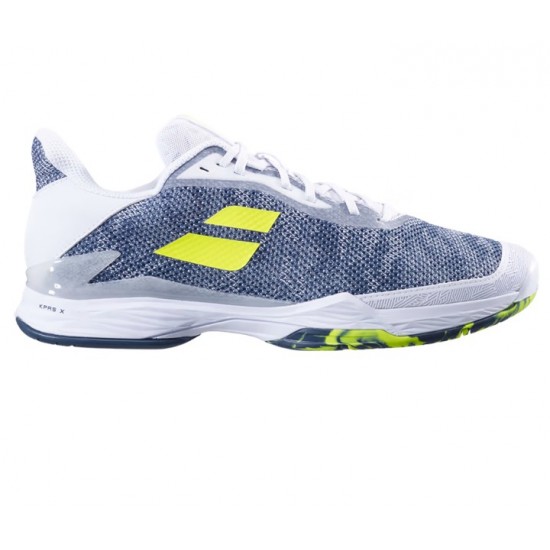 TÊNIS BABOLAT JET TERE ALL COURT MAN - WHITE/DARK BLUE